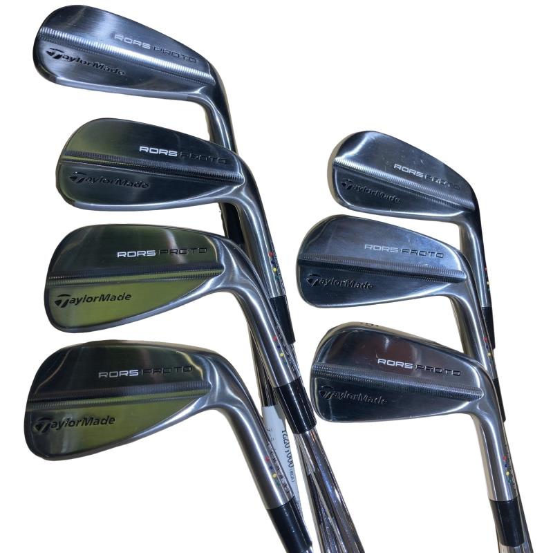 【中古】 仕立て屋お手伝いさん Taylor Made RORS PROTO 7S アイアン書き割り IR 純然たる特注矢がら (フレックスS) メンズ 成人男性用 右利き 右用 C位置づける ゴルフ野球クラブ