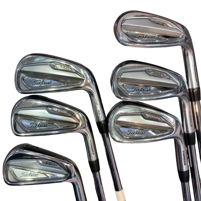 【中古】 タイトリスト Titleist T100S 6S アイアン仕掛ける IR NS PRO 950GH neo (フレックスS) メンズ 成人男性用 右利き 右用 C価値づける ゴルフ野球クラブ