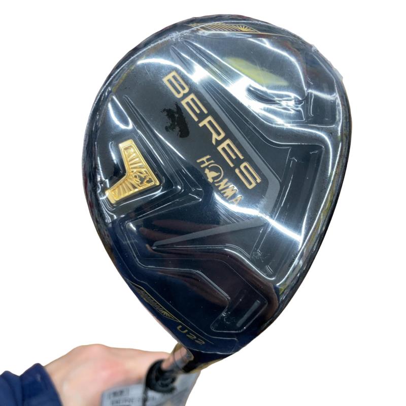 【中古】 本間ゴルフ BERES BLACK 22° ユーティリティ UT ARMRQ MX BLACK(UT) (フレックスR) メンズ 男性用 右利き 右用 Aランク ゴルフクラブ