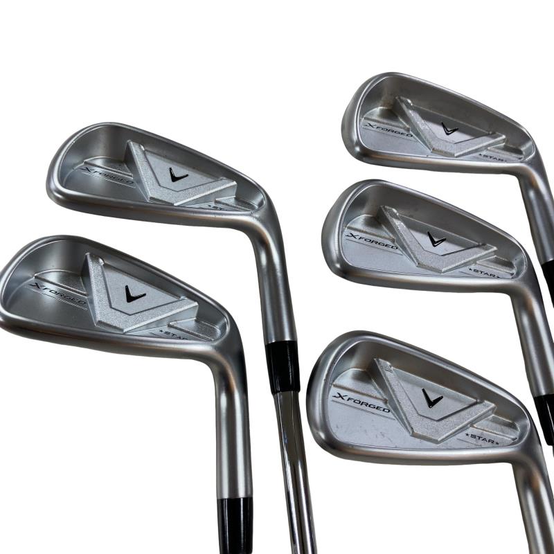 【中古】 キャロウェイ X FORGED STAR(2026) 5S アイアンセット IR 純正特注シャフト (フレックスR) メンズ 男性用 右利き 右用 Bランク ゴルフクラブ｜ゴルフパートナー 中古クラブ店