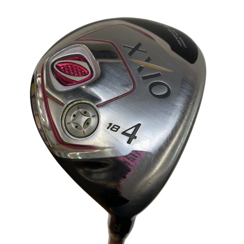 【中古】 ダンロップ XXIO(2014) 4W(ボルドーワイン) レディース フェアウェイウッド FW XXIO MP800L(公明正大通い路)ボルドーワイン (フレックスL) レディース 御上さん用 右利き 右用 C位置づける ゴルフ野球クラブ