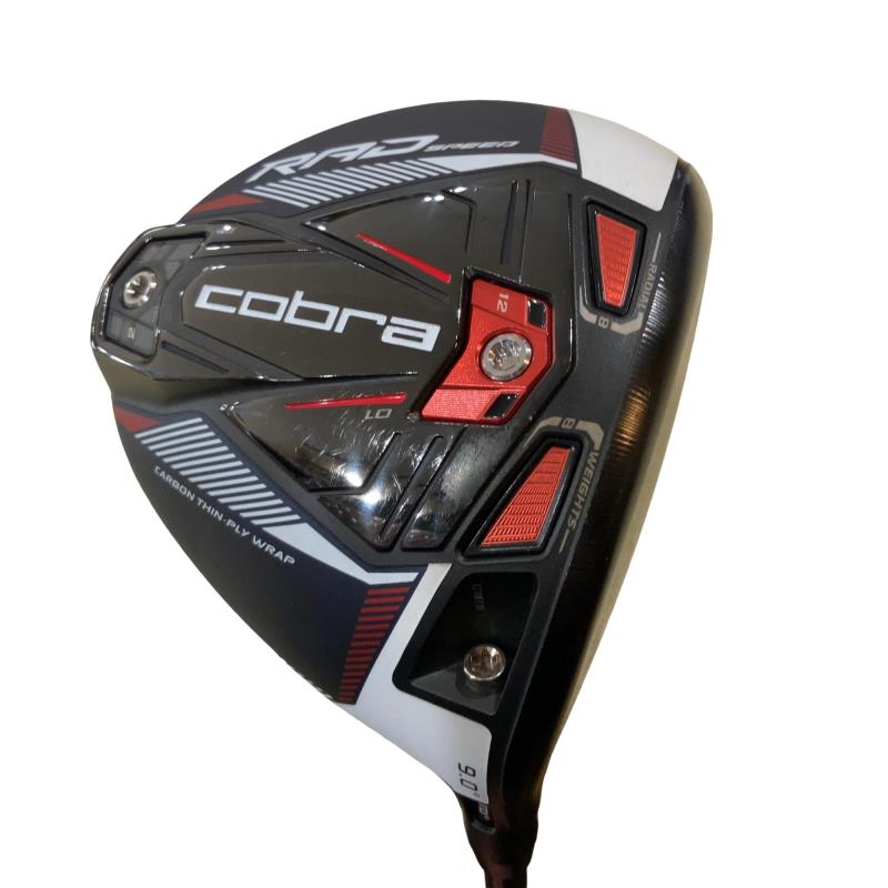 【中古】 コブラ KING RADSPEED 9&deg;(レッド) ドライバー DR リシャフト (フレックスその他) メンズ 男性用 右利き 右用 Cランク ゴルフクラブ｜ゴルフパートナー 中古クラブ店