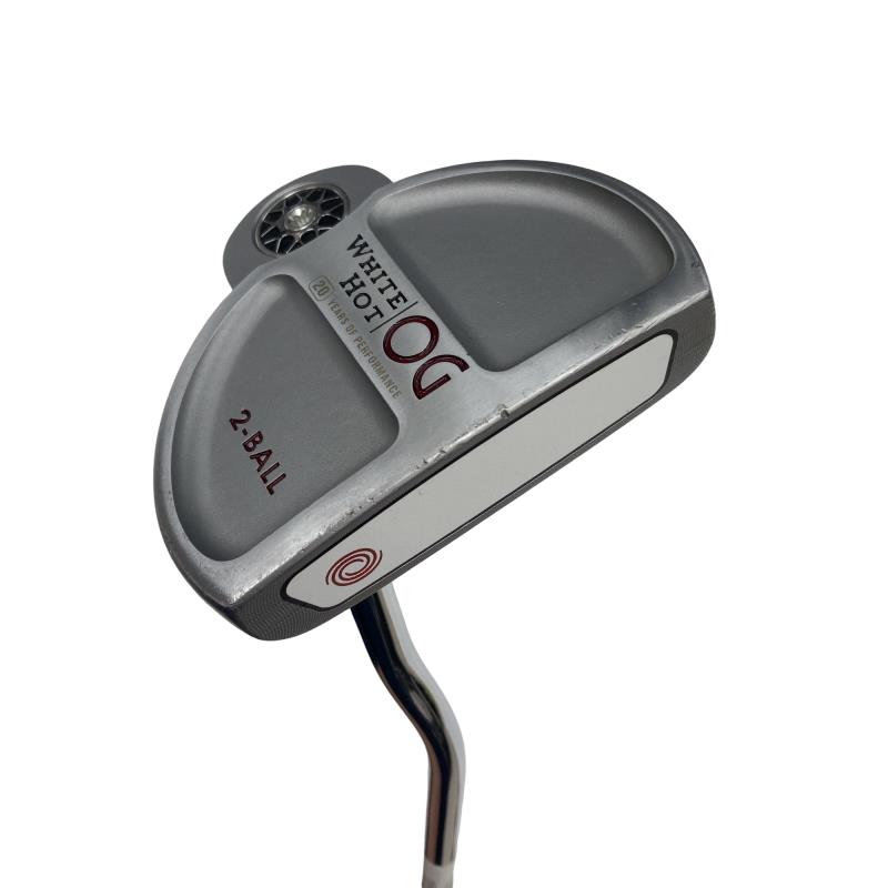【中古】 オデッセイ WHITE HOT OG 2-BALL 34インチ パター PT スチール (フレックスその他) メンズ 男性用 右利き 右用 Dランク ゴルフクラブ