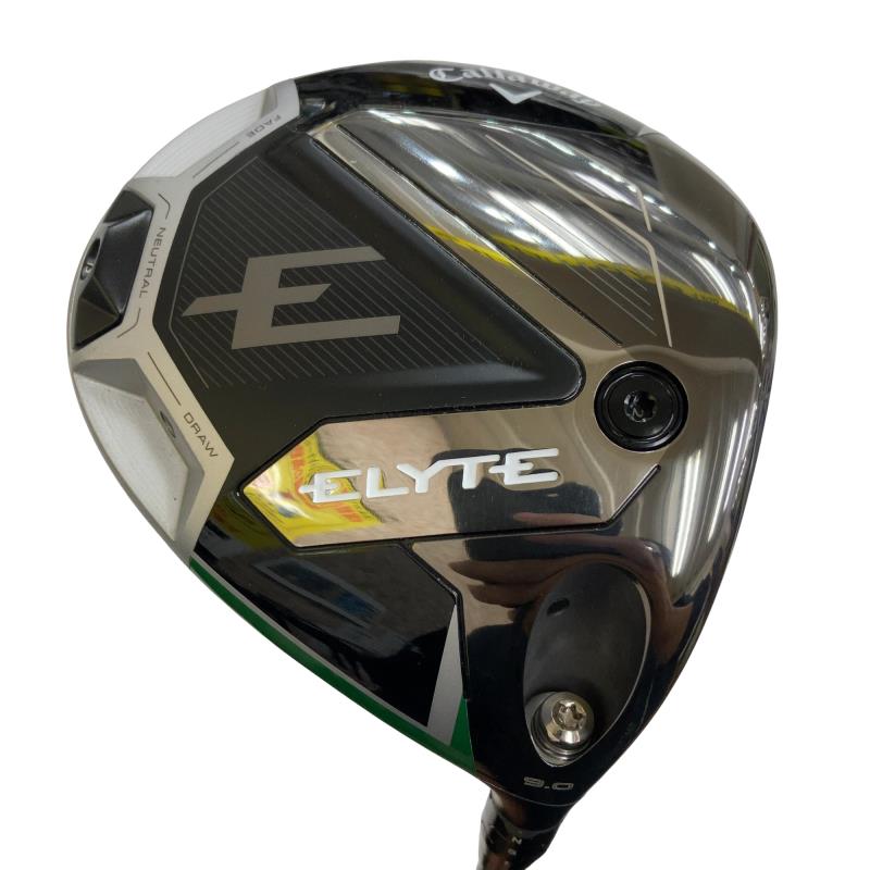 【中古】 キャロウェイ ELYTE  9° １番ウッド DR VENTUS GREEN 50 for CW(ELYTE DR) (フレックスS) メンズ 成人男性用 右利き 右用 B序列付ける ゴルフ野球クラブ