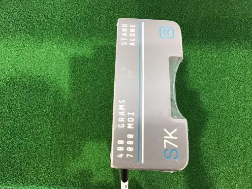 【中古】 特価メーカー S7K STAND ALONE 33インチ レフティ パター PT オリジナルカーボン (フレックスその他) メンズ 男性用 左利き レフティ 左用 Nランク ゴルフクラブ