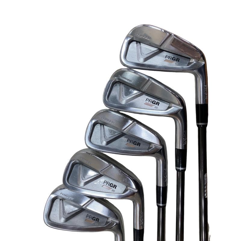 【中古】 労働者階級歯車 PRGR 05 5S アイアン仕掛ける IR MCI FOR PRGR (フレックスSR) メンズ 成人男性用 右利き 右用 C序列付ける ゴルフ野球クラブ