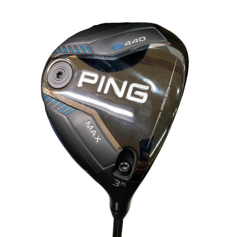 【中古】 ピン G440 MAX 3W フェアウェイウッド FW PING TOUR 2.0 CHROME 65(FW) (フレックスX) メンズ 成人男性用 右利き 右用 C価値づける ゴルフ野球クラブ