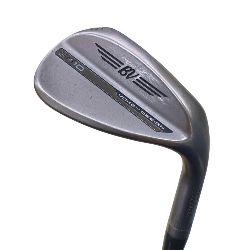 【中古】 タイトリスト VOKEY SPIN MILLED SM10 ニッケル 56°/12°D ウェッジ WG Dynamic Gold (フレックスS) メンズ 男性用 右利き 右用 Cランク ゴルフクラブ