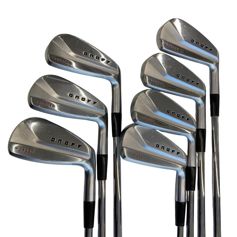 【中古】 ダイワ(グローブライド) ONOFF FORGED(2020) KURO 7S アイアン仕掛ける IR 完全無欠特注立て坑 (フレックスS) メンズ 成人男性用 右利き 右用 C価値づける ゴルフ野球クラブ