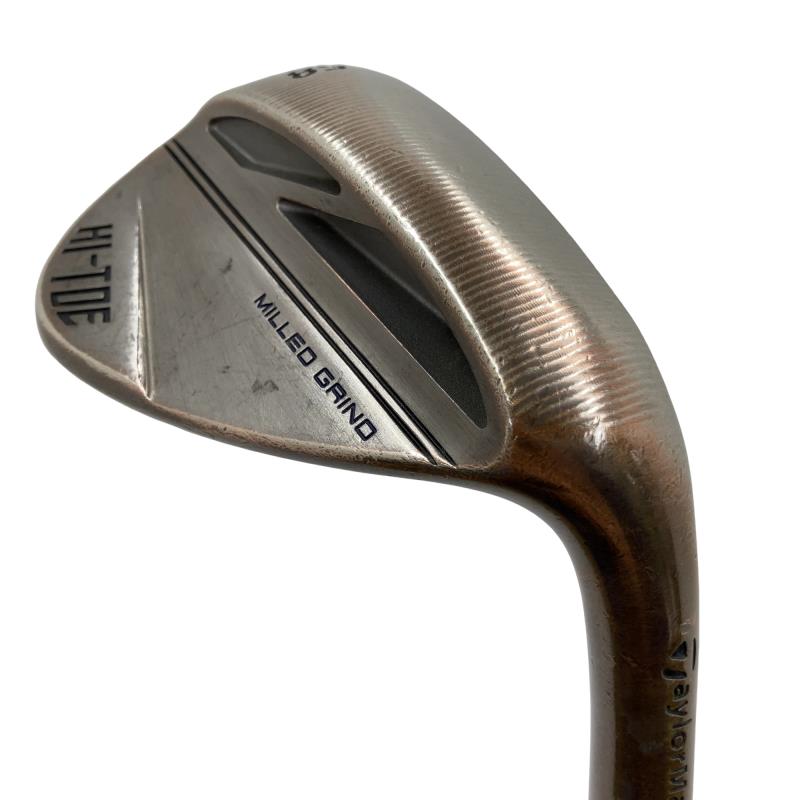 【中古】 仕立て屋お手伝いさん Taylor Made MILLED GRIND HI-TOE(2022) 58°/10° ウェッジ WG Dynamic Gold (フレックスS) メンズ 成人男性用 右利き 右用 C価値づける ゴルフ野球クラブ