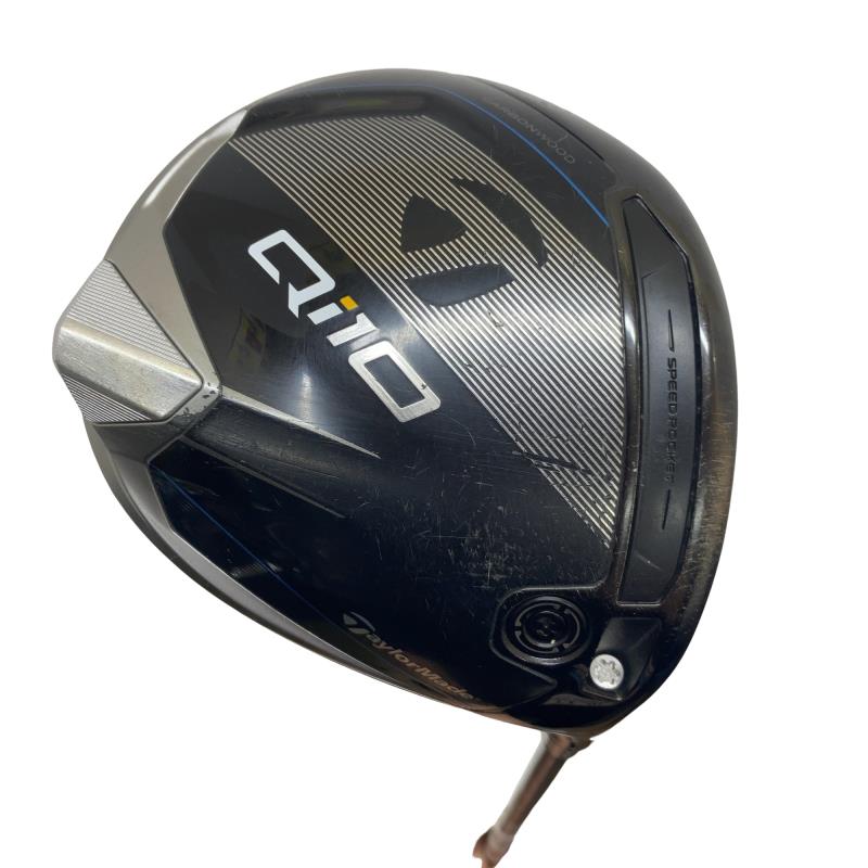【中古】 テーラーメイド Qi10 9° ドライバー DR Diamana WB 63 (フレックスS) メンズ 男性用 右利き 右用 Cランク ゴルフクラブ