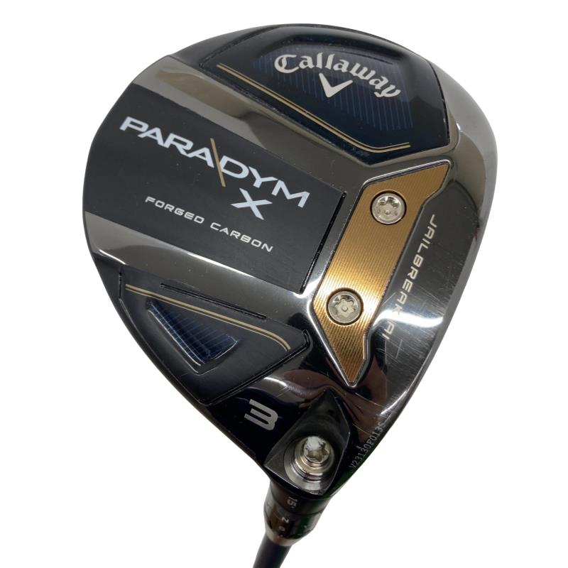 【中古】 キャロウェイ PARADYM X 3W フェアウェイウッド FW VENTUS TR 5 for CW(PARADYM FW) (フレックスR) メンズ 男性用 右利き 右用 Cランク ゴルフクラブ