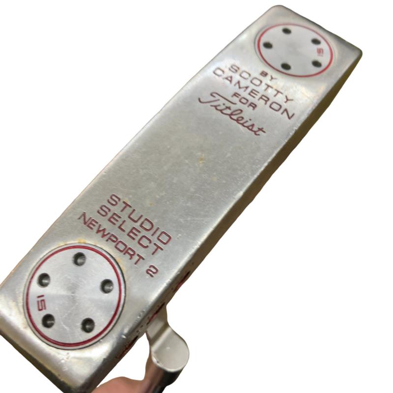 【中古】 タイトリスト SCOTTY CAMERON STUDIO SELECT NEWPORT 2 34インチ(15g) パター PT スチール (フレックスその他) メンズ 男性用 右利き 右用 Cランク ゴルフクラブ｜ゴルフパートナー 中古クラブ店