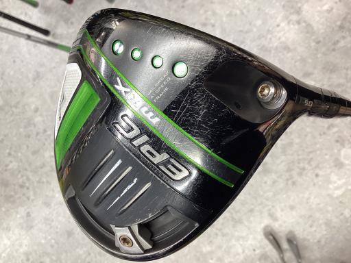 【中古】 キャロウェイ EPIC MAX 9° ドライバー DR Diamana 40 for CW(2021 EPIC DR) (フレックスS) メンズ 男性用 右利き 右用 Cランク ゴルフクラブ