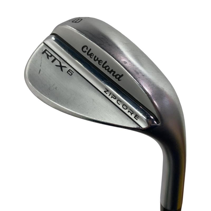 【中古】 クリーブランド Cleveland RTX-6 ZIPCORE ツアーサテン 58°/10° MID ウェッジ WG Dynamic Gold (フレックスS) メンズ 男性用 右利き 右用 Cランク ゴルフクラブ