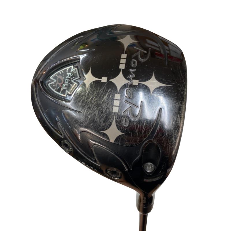 【中古】 RomaRo RomaRo Ray α BLACK 1W ドライバー DR リシャフト (フレックスその他) メンズ 男性用 右利き 右用 Cランク ゴルフクラブ