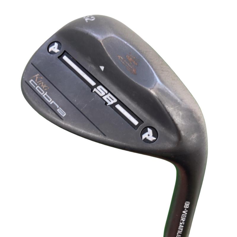 【中古】 コブラ KING SB WEDGE(2023)(ブラック) 52°/08°(VERSATILE) ウェッジ WG 純正特注シャフト (フレックスS) メンズ 男性用 右利き 右用 Cランク ゴルフクラブ