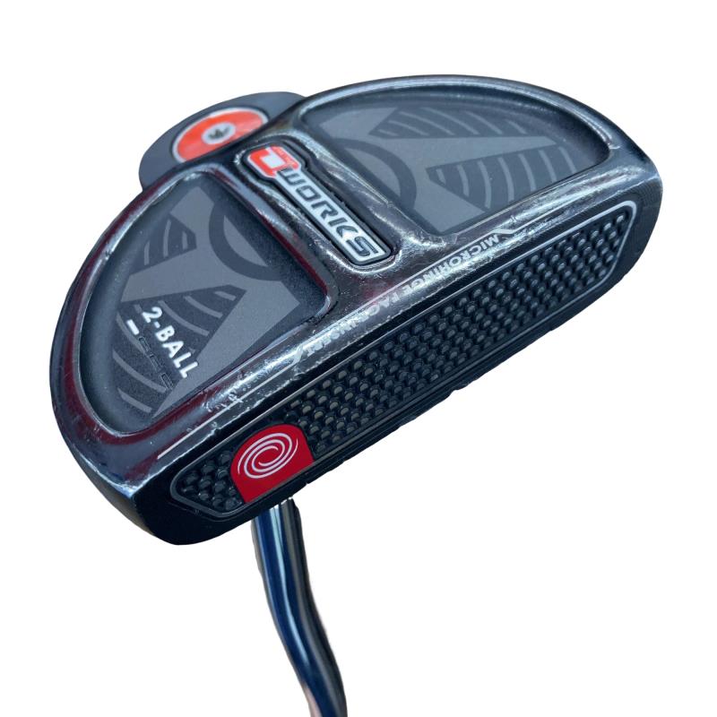 【中古】 オデッセイ O WORKS 2・BALL 33インチ パター PT スチール (フレックスその他) メンズ 男性用 右利き 右用 Cランク ゴルフクラブ