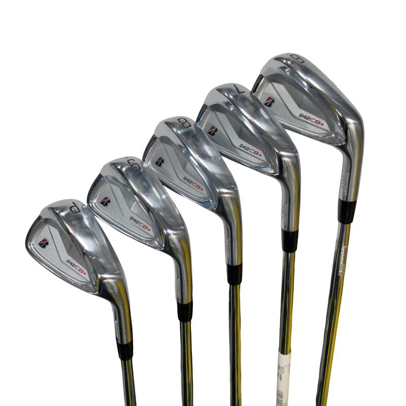 【中古】 ブリヂストン BRIDGESTONE 242CB+ 6S アイアン仕掛ける IR 完全無欠特注立て坑 (フレックスS) メンズ 成人男性用 右利き 右用 C価値づける ゴルフ野球クラブ