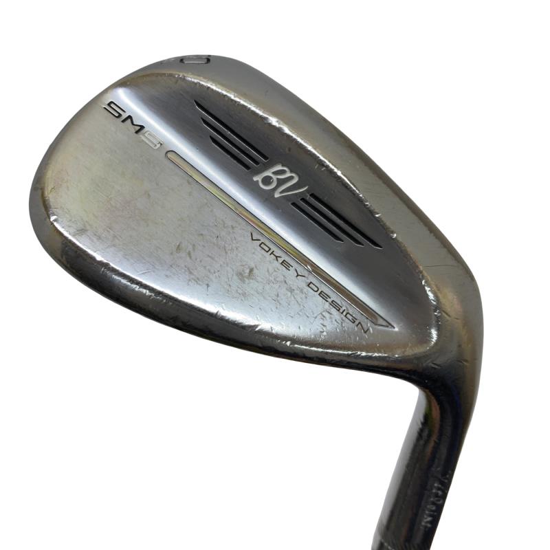 【中古】 タイトリスト VOKEY SPIN MILLED SM9 ツアークロム 60°/04°L ウェッジ WG Dynamic Gold (フレックスS) メンズ 男性用 右利き 右用 Dランク ゴルフクラブ