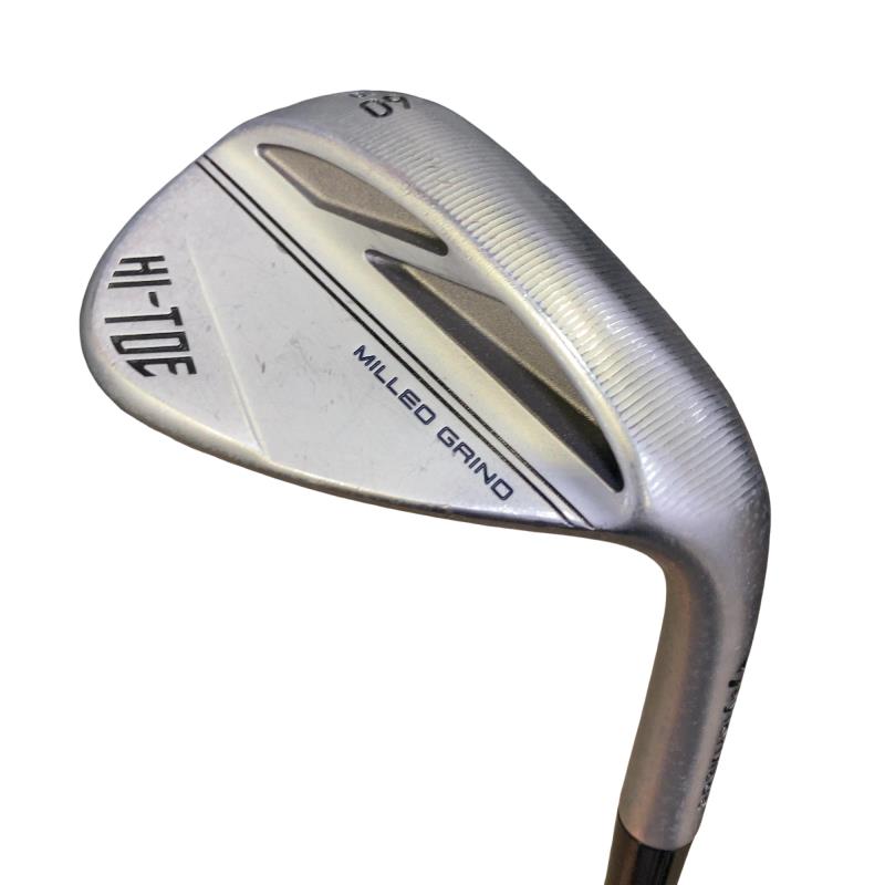 【中古】 仕立て屋お手伝いさん Taylor Made MILLED GRIND HI-TOE(2022) 60°/10° ウェッジ WG 純然たる特注矢がら (フレックス余分の物) メンズ 成人男性用 右利き 右用 C位置づける ゴルフ野球クラブ