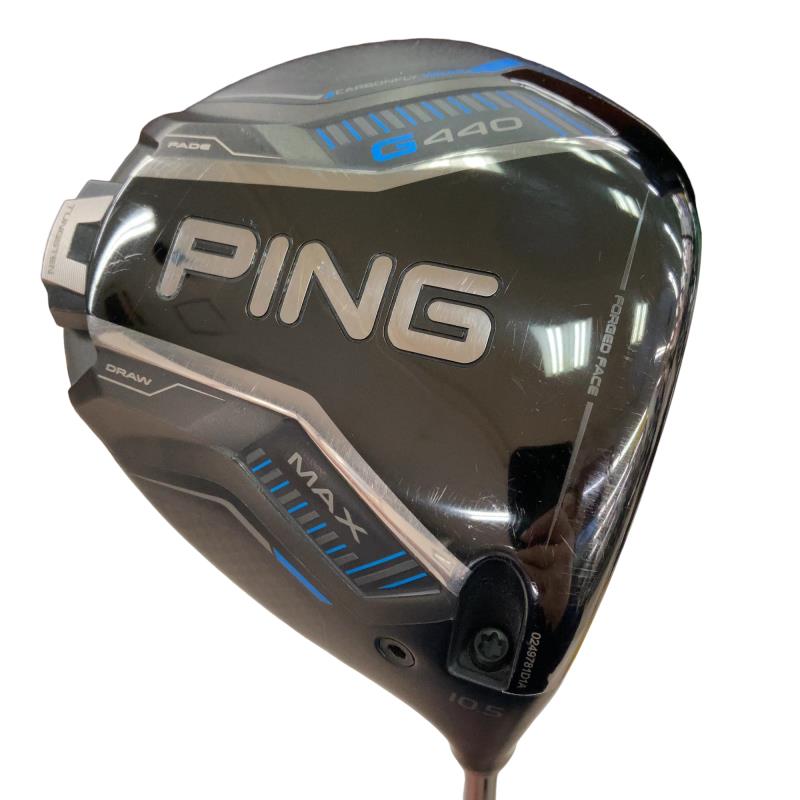 【中古】 ピン G440 MAX 10.5° １番ウッド DR PING TOUR 2.0 BLACK 75(DR) (フレックスS) メンズ 成人男性用 右利き 右用 C序列付ける ゴルフ野球クラブ