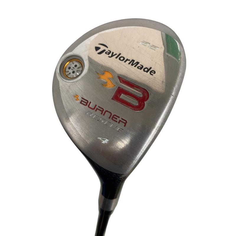 【中古】 テーラーメイド BURNER RESCUE(2008) U4(22°) ユーティリティ UT RE-AX SUPERFAST BURNER PLUS(ユーティリティ) (フレックスS) メンズ 男性用 右利き 右用 Cランク ゴルフクラブ