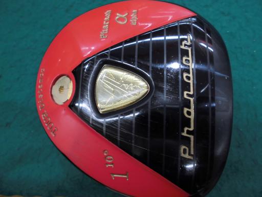 【中古】 ハルスポーツ(PHARAOH) α レッド 10° ドライバー DR オリジナルカーボン (フレックスその他) メンズ 男性用 右利き 右用 Cランク ゴルフクラブ