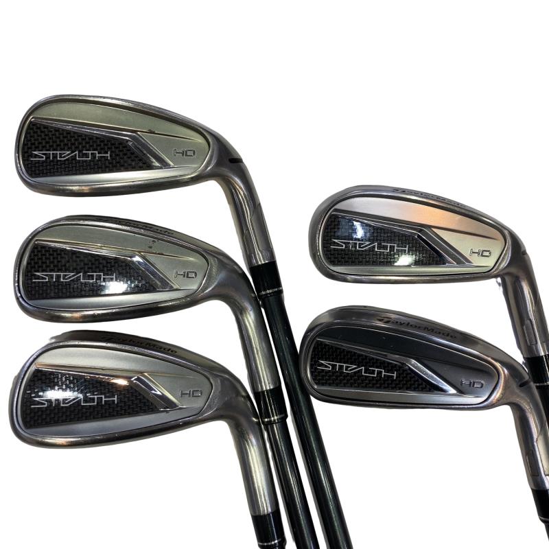 【中古】 テーラーメイド STEALTH HD(2023) 5S アイアンセット IR TENSEI RED TM60(STEALTH IR) (フレックスS) メンズ 男性用 右利き 右用 Cランク ゴルフクラブ