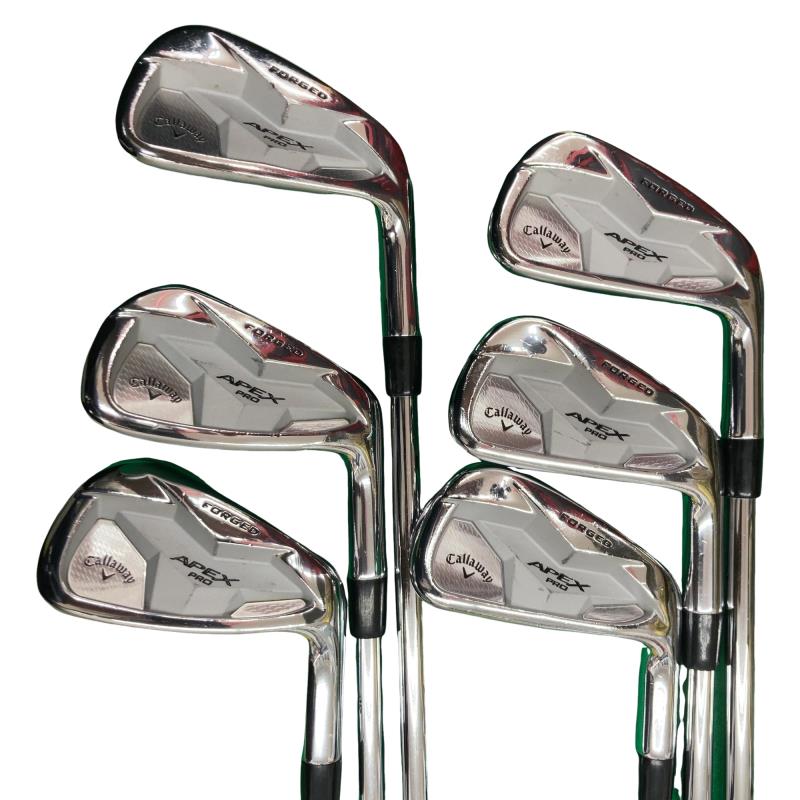 【中古】 キャロウェイ APEX PRO(2019) 7S アイアンセット IR 純正特注シャフト (フレックスS) メンズ 男性用 右利き 右用 Dランク ゴルフクラブ 20,131円