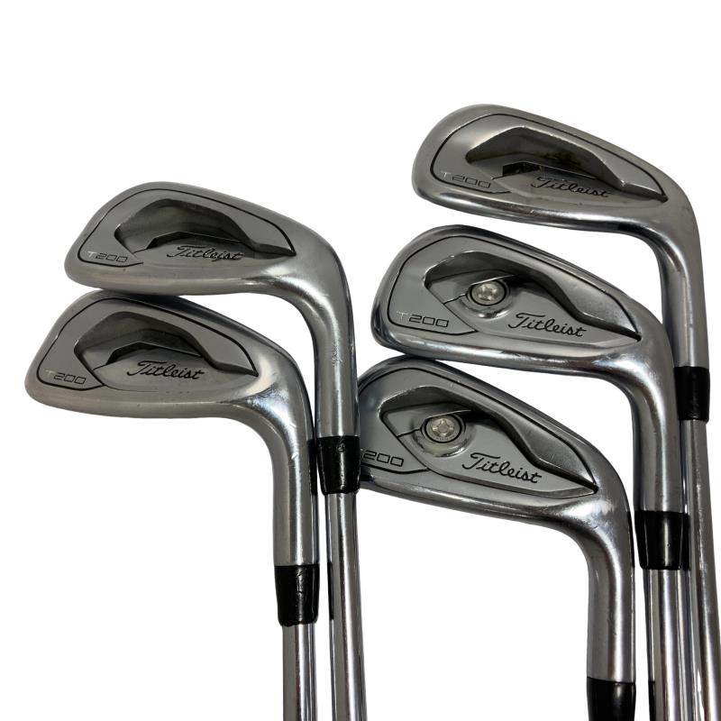 【中古】 タイトリスト Titleist T200 5S アイアンセット IR NS PRO 950GH neo (フレックスS) メンズ 男性用 右利き 右用 Cランク ゴルフクラブ