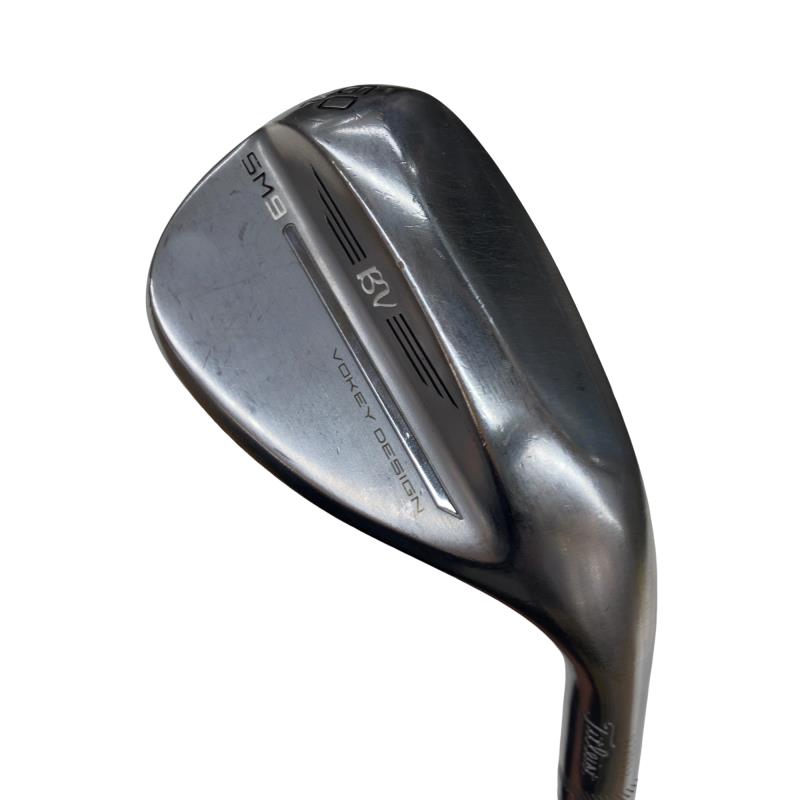 【中古】 タイトリスト VOKEY SPIN MILLED SM9 ツアークロム 60°/04°L ウェッジ WG Dynamic Gold (フレックスS) メンズ 男性用 右利き 右用 Cランク ゴルフクラブ