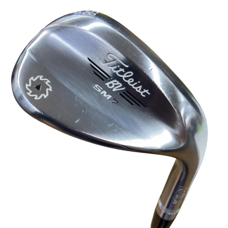 【中古】 タイトリスト VOKEY SPIN MILLED SM7 周遊旅行Cr 58°/10°S ウェッジ WG Dynamic Gold (フレックスS) メンズ 成人男性用 右利き 右用 C価値づける ゴルフ野球クラブ