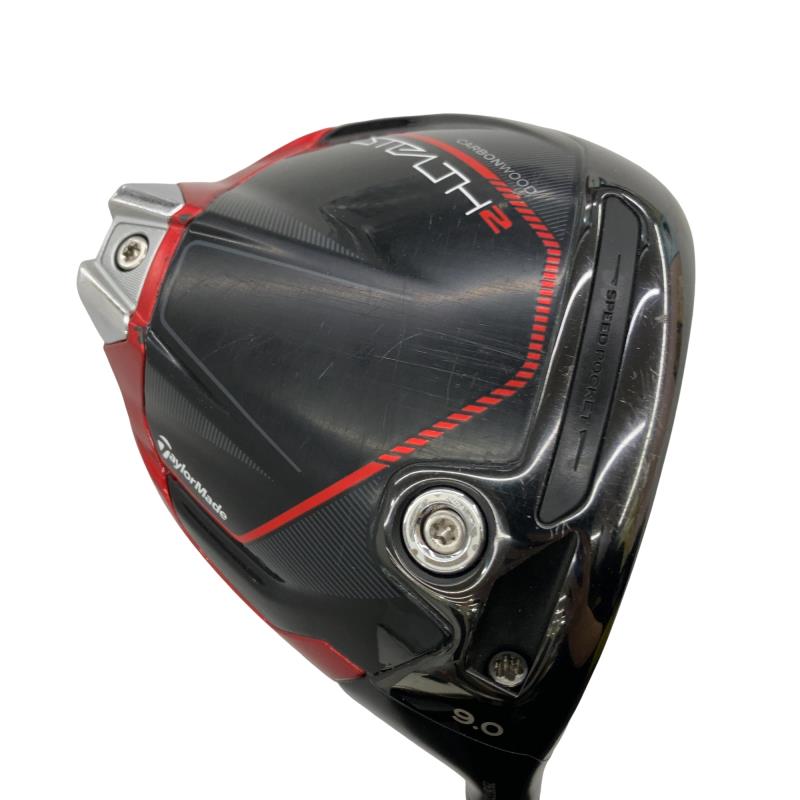 【中古】 テーラーメイド STEALTH2 9° ドライバー DR 純正特注シャフト (フレックスS) メンズ 男性用 右利き 右用 Cランク ゴルフクラブ