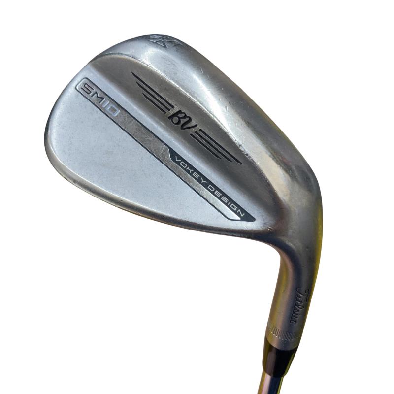 【中古】 タイトリスト VOKEY SPIN MILLED SM10 ニッケル 54°/10°S ウェッジ WG 純正特注シャフト (フレックスS) メンズ 男性用 右利き 右用 Cランク ゴルフクラブ