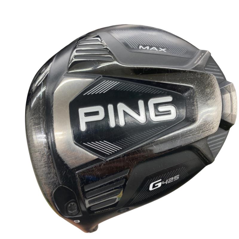 【中古】 ピン G425 MAX  9°(アーコス付き添い人) レフティ １番ウッド DR ALTA J CB SLATE(DR) (フレックスSR) メンズ 成人男性用 左ぎっちょ レフティ 左用 C位置づける ゴルフ野球クラブ