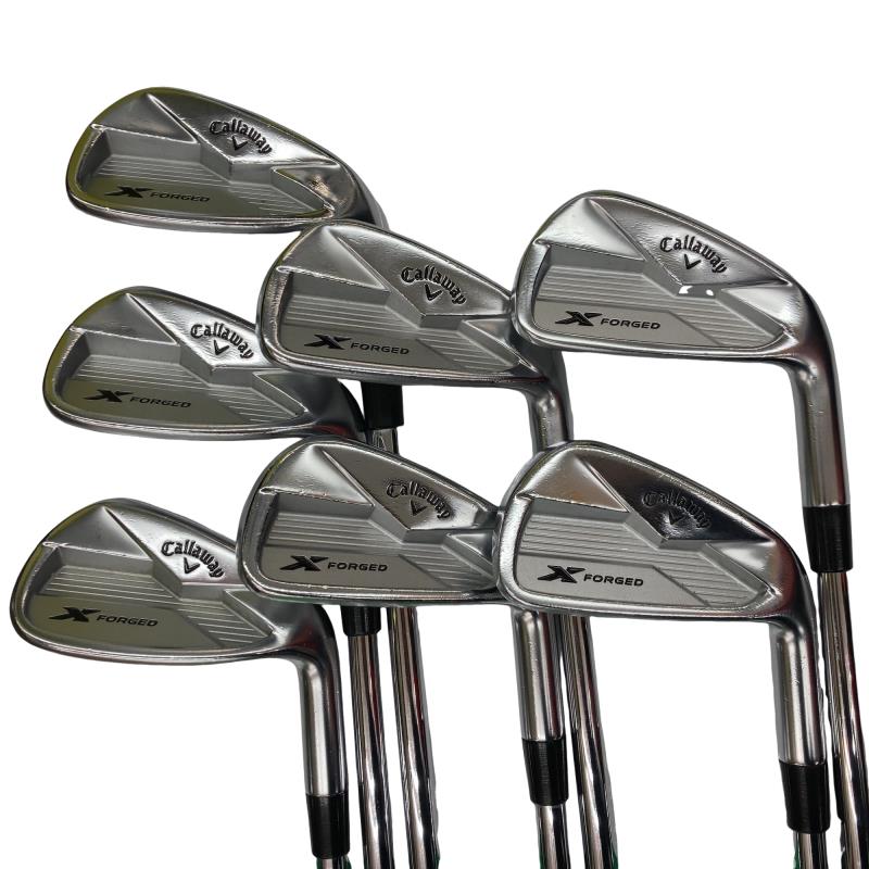 【中古】 キャロウェイ X FORGED(2018) 8S アイアン仕掛ける IR NS PRO 950GH (フレックスS) メンズ 成人男性用 右利き 右用 C序列付ける ゴルフ野球クラブ