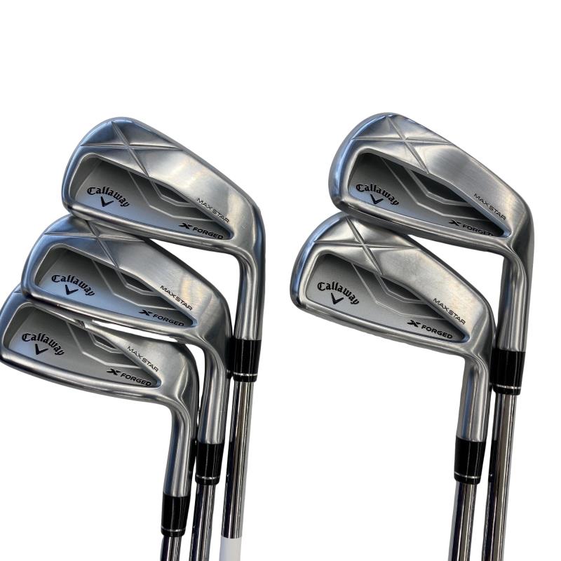 【中古】 キャロウェイ X FORGED MAX STAR(2025) 5S アイアンセット IR NS PRO 950GH neo (フレックスS) メンズ 男性用 右利き 右用 Cランク ゴルフクラブ