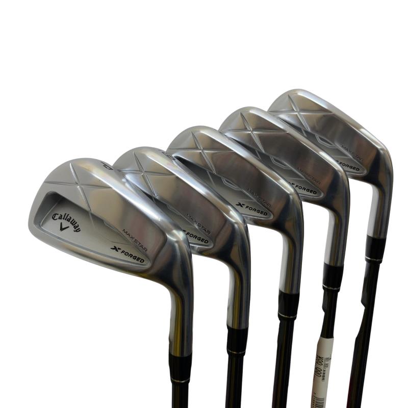 【中古】 キャロウェイ X FORGED MAX STAR(2025) 5S アイアンセット IR recoil DART 6T for CW (フレックスその他) メンズ 男性用 右利き 右用 Cランク ゴルフクラブ｜ゴルフパートナー 中古クラブ店