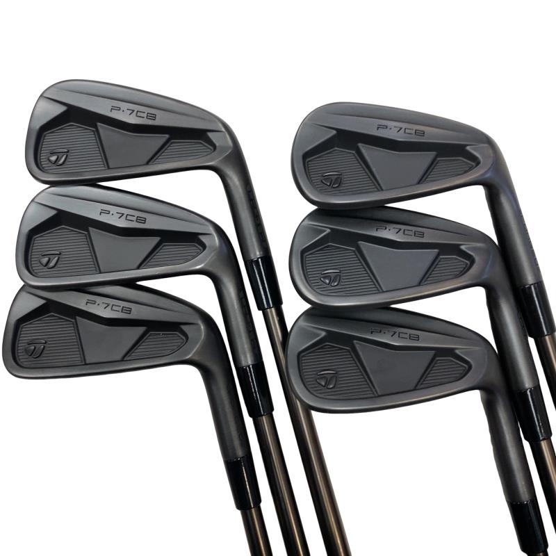 【中古】 テーラーメイド Taylor Made P・7CB(2024) Designer Series BLACK 6S アイアンセット IR NS PRO MODUS3 TOUR120 (フレックスS) メンズ 男性用 右利き 右用 Cランク ゴルフクラブ|ゴルフパートナー 中古クラブ店