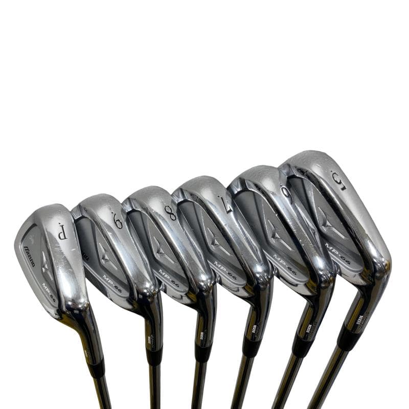 【中古】 ミズノ MP-66 6S アイアンセット IR Dynamic Gold (フレックスS) メンズ 男性用 右利き 右用 Cランク ゴルフクラブ