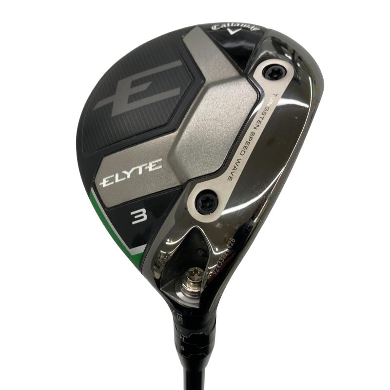 【中古】 キャロウェイ ELYTE  3W フェアウェイウッド FW VENTUS GREEN 50 for CW(ELYTE FW) (フレックスS) メンズ 成人男性用 右利き 右用 C序列付ける ゴルフ野球クラブ