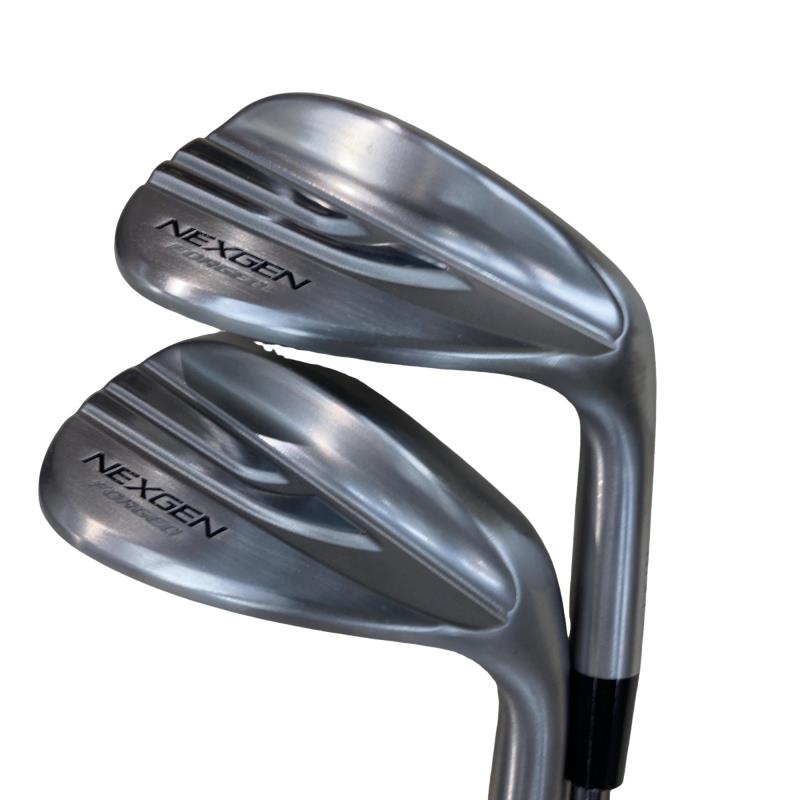 【中古】 ゴルフ共同作業者 NEXGEN FORGED WEDGE(否メッキ) 2本仕掛ける(50°＆56°) ウェッジ WG Dynamic Gold (フレックスS) メンズ 成人男性用 右利き 右用 B価値づける ゴルフ野球クラブ