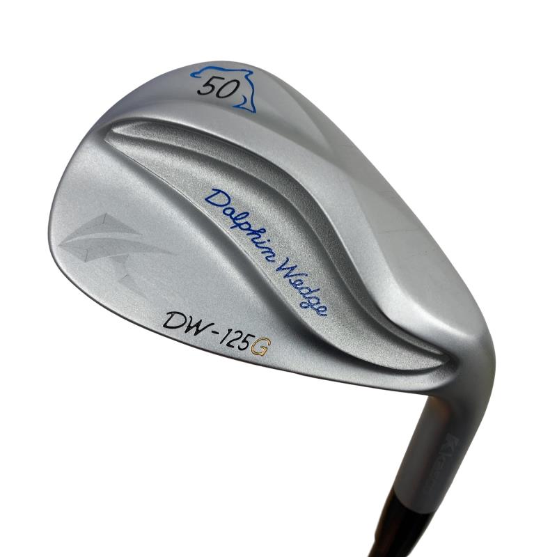 【中古】 キャスコ Dolphin Wedge DW-125G しろがね色 50° ウェッジ WG Dolphin DP-231 (フレックス余分の物) メンズ 成人男性用 右利き 右用 C位置づける ゴルフ野球クラブ