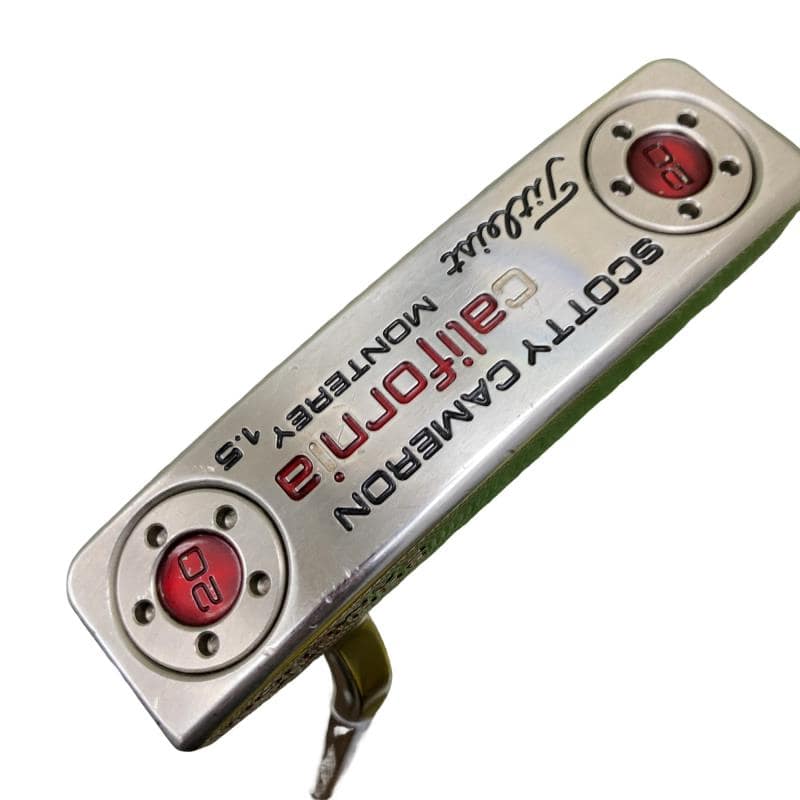【中古】 タイトリスト SCOTTY CAMERON California MONTEREY 1.5(2012) 33in パター PT スチール写真 (フレックス余分の物) メンズ 成人男性用 右利き 右用 D序列付ける ゴルフ野球クラブ