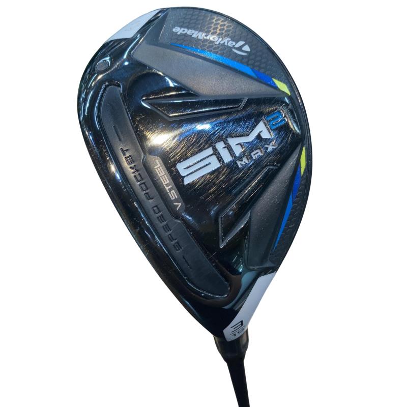 【中古】 仕立て屋お手伝いさん SIM2 MAX U3 レフティ ありがた味 UT TENSEI BLUE TM60(SIM2 UT) (フレックスS) メンズ 成人男性用 左ぎっちょ レフティ 左用 C価値づける ゴルフ野球クラブ