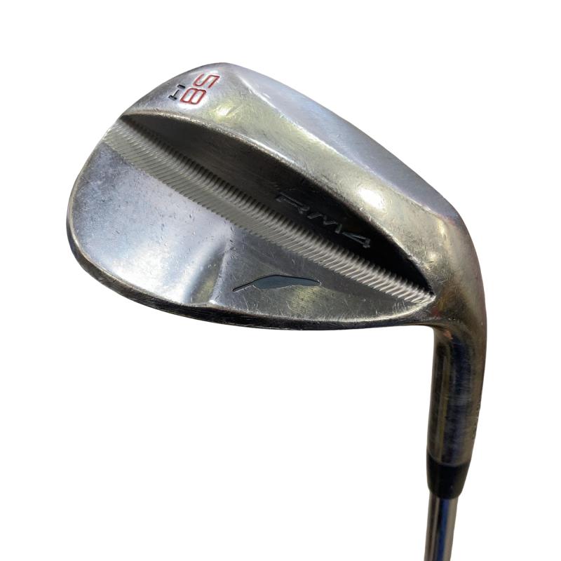 【中古】 フォーティーン RM-4 ニッケルクロムメッキ 58°/H ウェッジ WG 純正特注シャフト (フレックスS) メンズ 男性用 右利き 右用 Cランク ゴルフクラブ