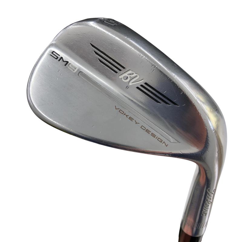 【中古】 タイトリスト VOKEY SPIN MILLED SM9 ツアークロム 50&deg;/12&deg;F ウェッジ WG リシャフト (フレックスその他) メンズ 男性用 右利き 右用 Cランク ゴルフクラブ｜ゴルフパートナー 中古クラブ店
