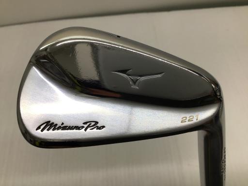 【中古】 ミズノ Mizuno Pro 221 6S アイアンセット IR 純正特注シャフト (フレックスS) メンズ 男性用 右利き 右用 Cランク ゴルフクラブ