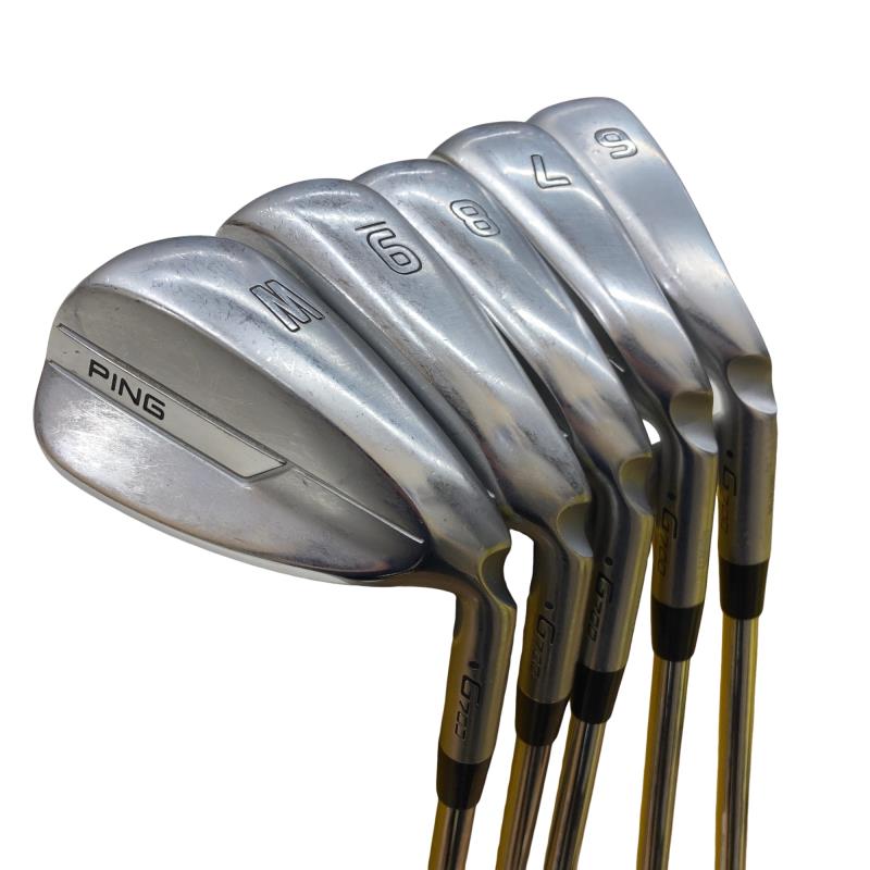 【中古】 ピン G700 5S アイアンセット IR NS PRO ZELOS 6 (フレックスその他) メンズ 男性用 右利き 右用 Cランク ゴルフクラブ